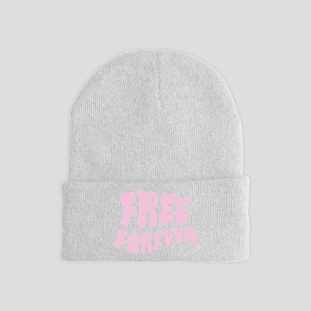 Free Forever Embroidered Beanie