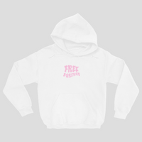 Free Forever Hood (Drawstring White)